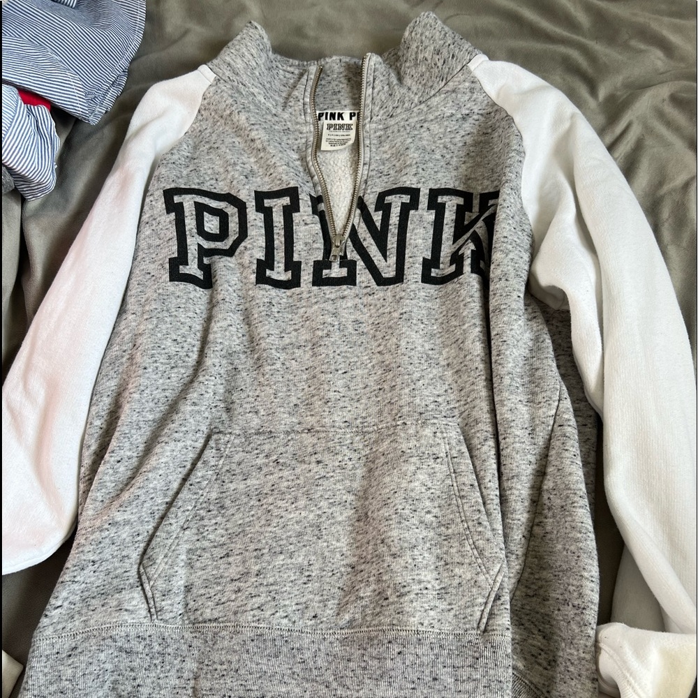 PINK half zip